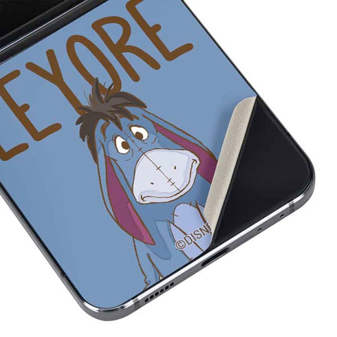 Disney Winnie the Pooh Eeyore Portrait Galaxy Z Flip5 5G Skin